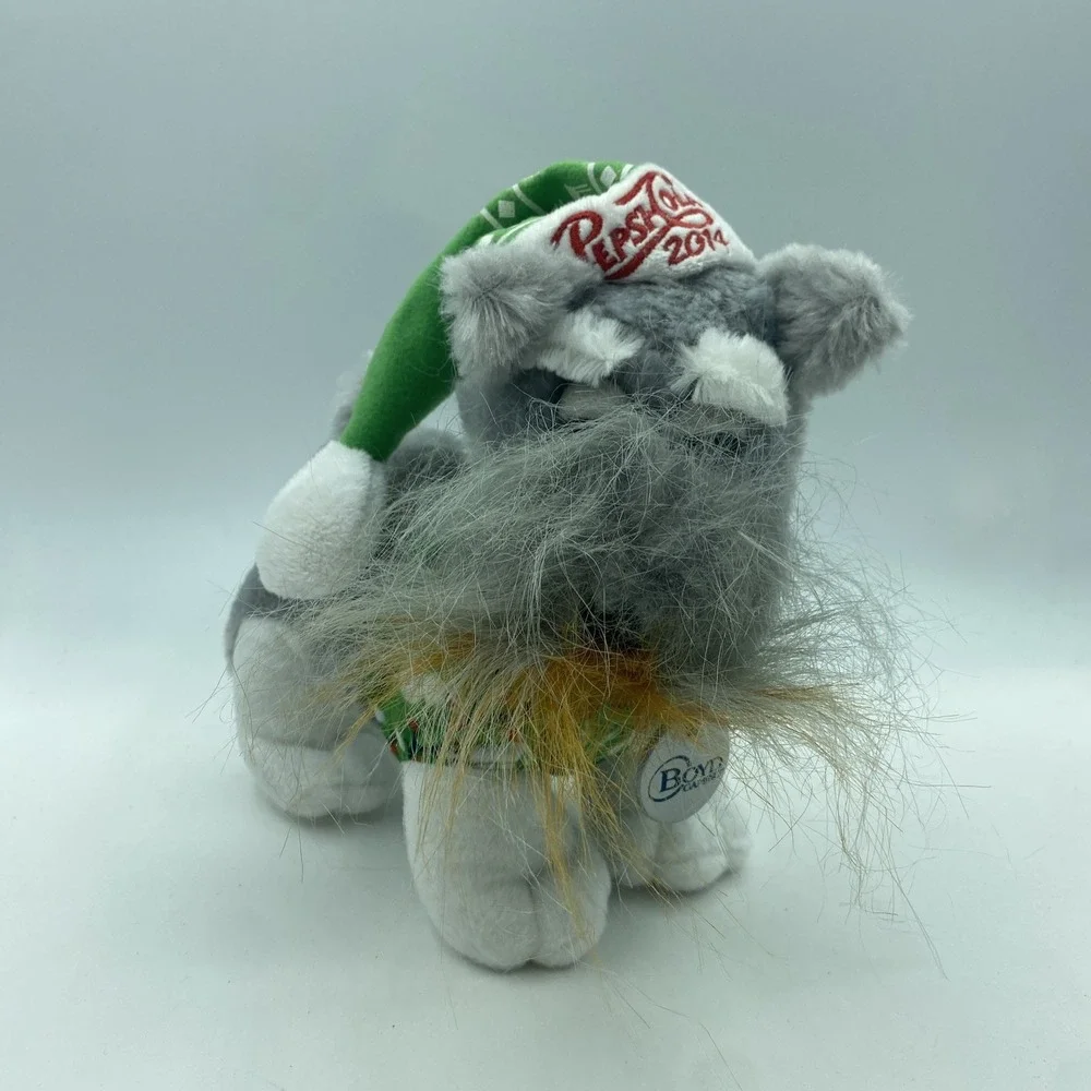 Pepsi Cola 2014 Plush Stuffed Schnauzer Boyd Gaming